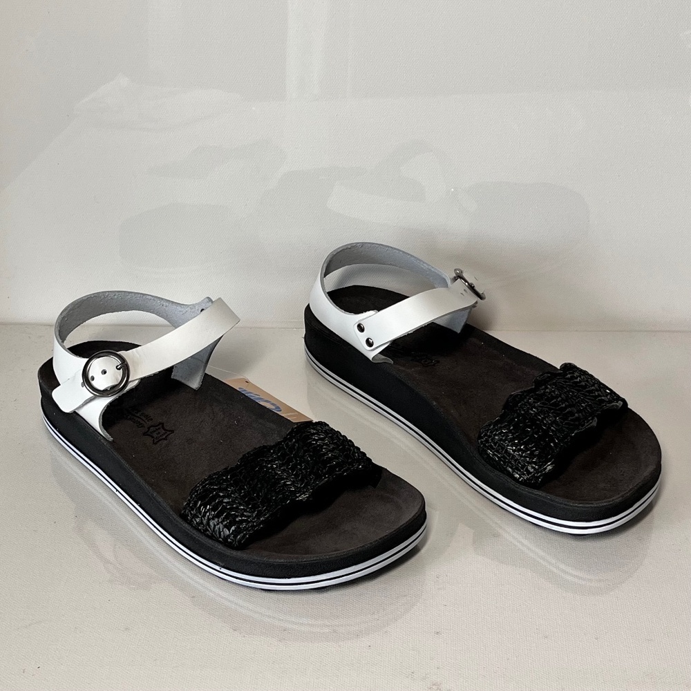 Fantasy Sandals Molly Ankle Strap Wedge Sandals